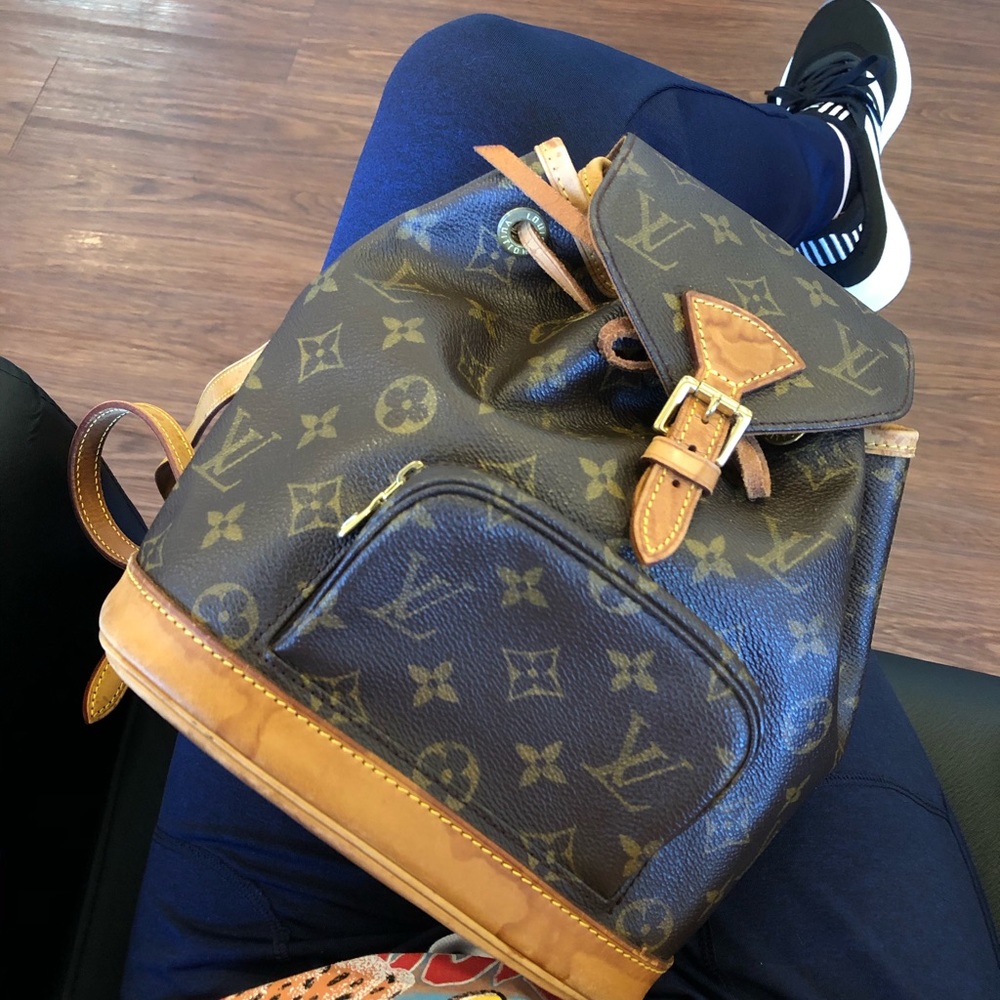 Vintage Louis Vuitton montsouris pm backpack